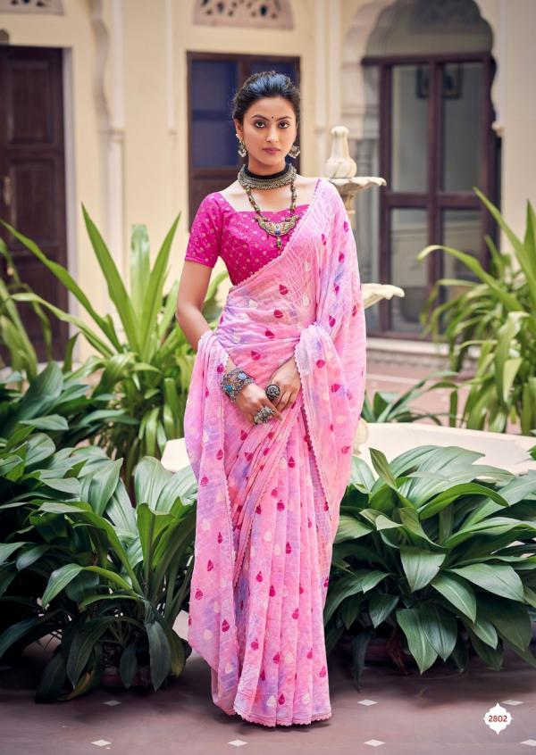 Kashvi Hetvi Fancy Wear Georgette Saree Collection